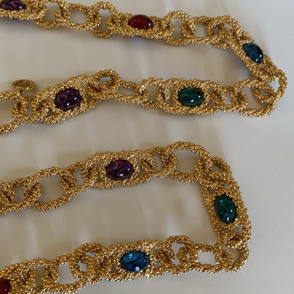 *NWT* Vintage Fabulous ST JOHN Statement Necklace And Earring Set - Picture 7 of 9